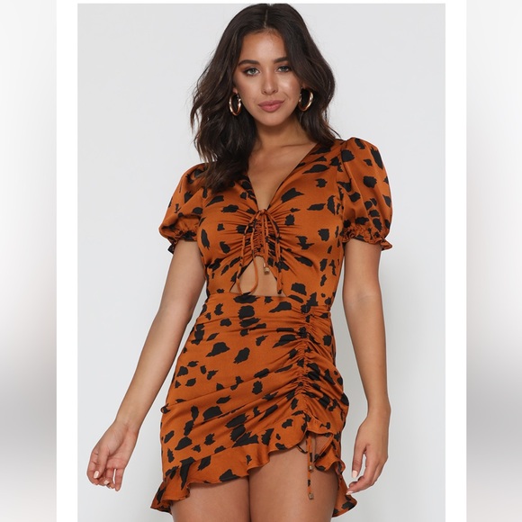 RUNAWAY THE LABEL  - white AUBREY MINI DRESS - Picture 5 of 6